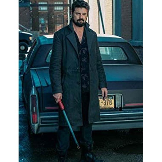 The Boys Billy Butcher Black Cotton Coat