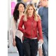 HILARY DUFF LEATHER JACKET
