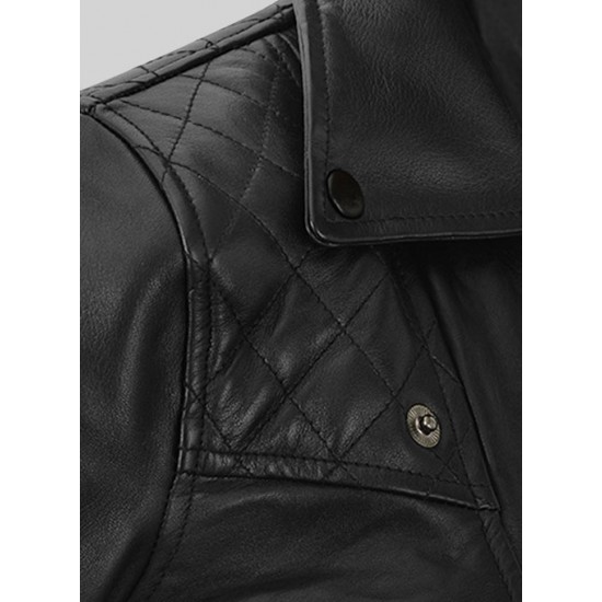 JENNIFER LAWRENCE RED SPARROW LEATHER JACKET