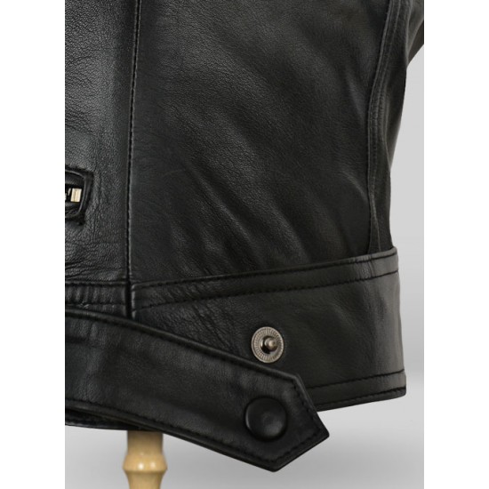 JENNIFER LAWRENCE RED SPARROW LEATHER JACKET