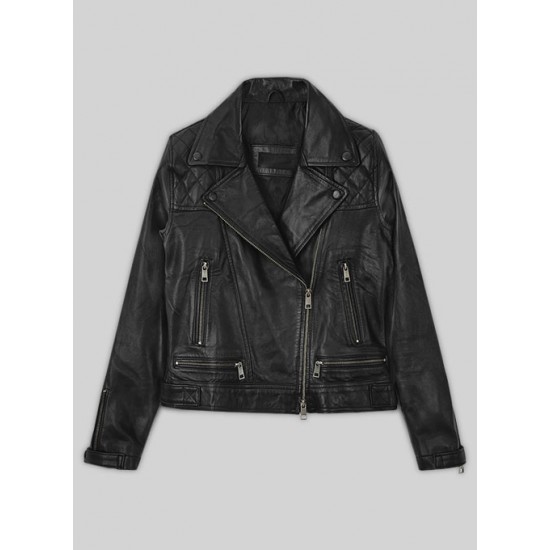 JENNIFER LAWRENCE RED SPARROW LEATHER JACKET