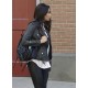 LUCY HALE PRETTY LITTLE LIARS LEATHER JACKET