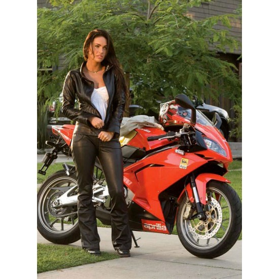 TRANSFORMERS 2 MEGAN FOX LEATHER JACKET TRANSFORMERS 2 MEGAN FOX LEATHER JACKET