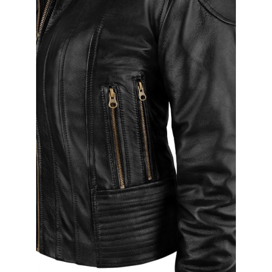 TRANSFORMERS 2 MEGAN FOX LEATHER JACKET TRANSFORMERS 2 MEGAN FOX LEATHER JACKET