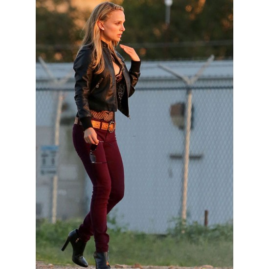 NATALIE PORTMAN LEATHER JACKET