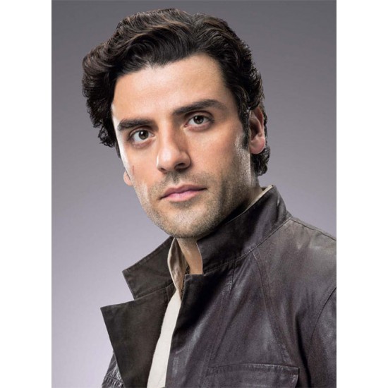 OSCAR ISAAC STAR WARS: THE LAST JEDI LEATHER JACKET