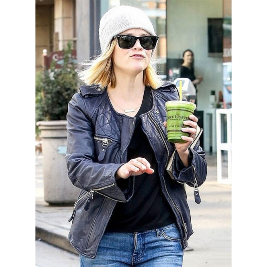 RESEE WITHERSPOON LEATHER JACKET