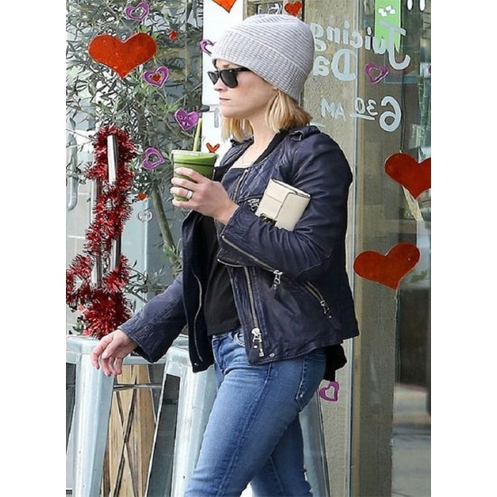 RESEE WITHERSPOON LEATHER JACKET