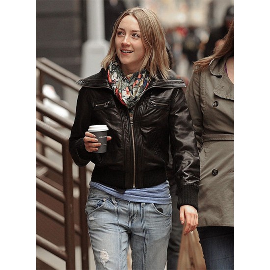 SAOIRSE RONAN LEATHER JACKET