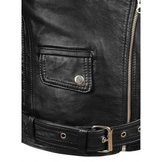 SARAH CONNOR TERMINATOR GENISYS LEATHER JACKET