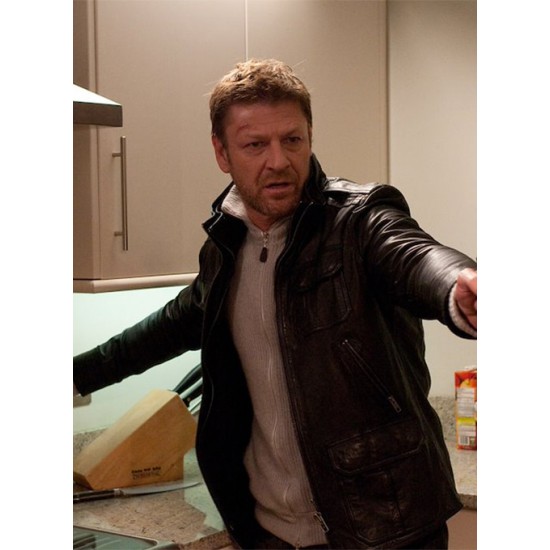 SEAN BEAN CLEANSKIN LEATHER JACKET