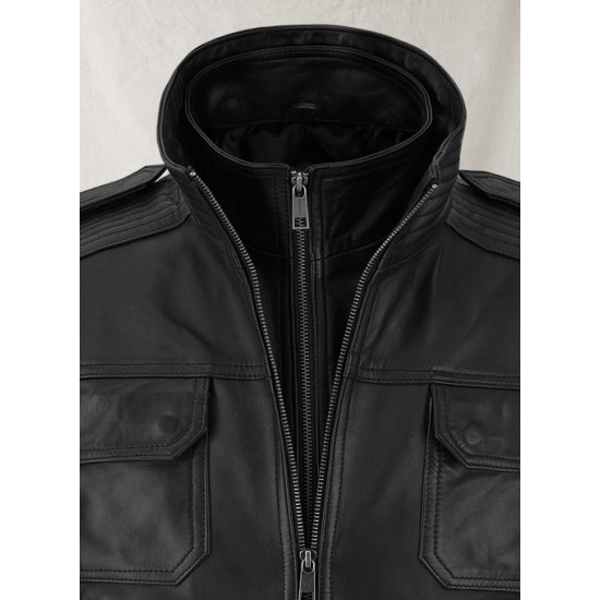 SEAN BEAN CLEANSKIN LEATHER JACKET
