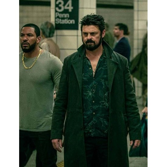 The Boys Billy Butcher Black Cotton Coat