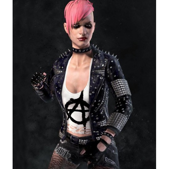 Mortal Kombat 11 Cassie Cage Punk Jacket