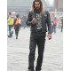 Jason Momoa Distressed Black Jacket