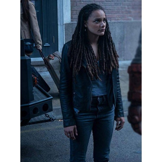 Monaghan Hellboy Alice Leather Jacket