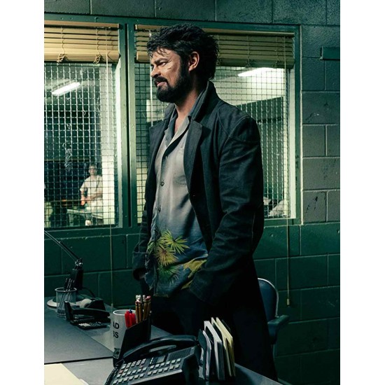 The Boys Billy Butcher Black Cotton Coat