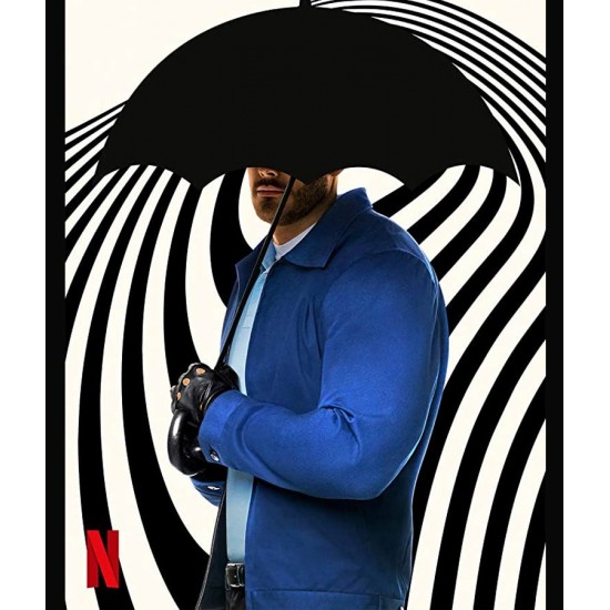 The Umbrella Academy 2 Luther Hargreeves Blue Jacket