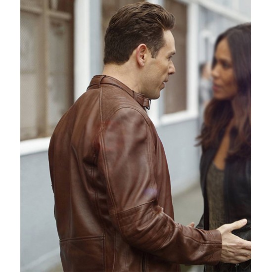 Lucifer Dan Espinoza Cafe Racer Leather Jacket