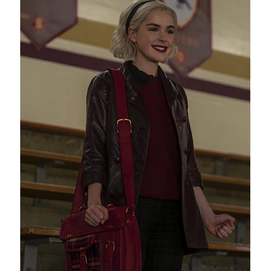 Kiernan Shipka Chilling Adventures Of Sabrina Coat