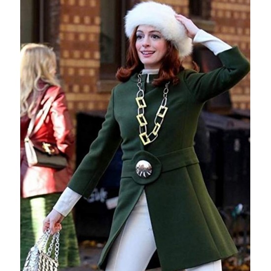 Lexi Modern Love Green Wool Coat