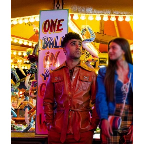 Sex Education S02 Anwar Leather Jacket