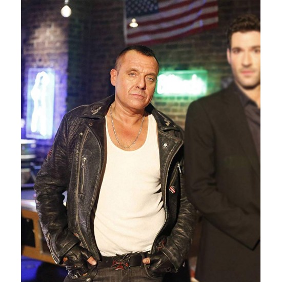Lucifer Hank Cutter Leather Jacket 