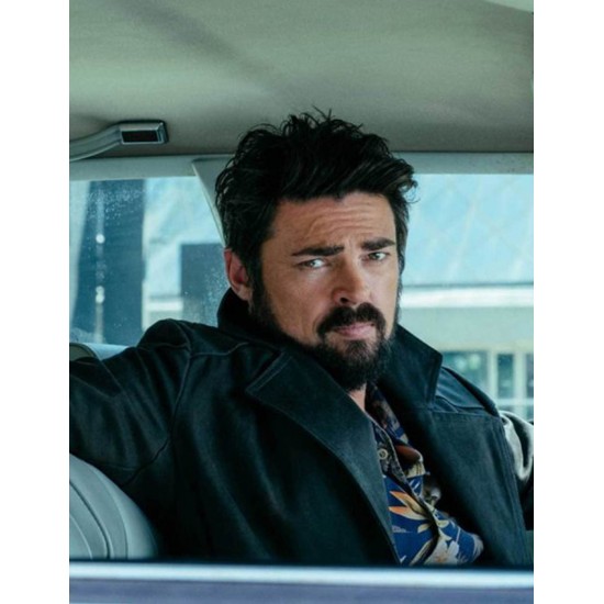 The Boys Billy Butcher Black Cotton Coat