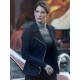Home Maria From Spiderman Far Hill Black Suede Leather Jacket