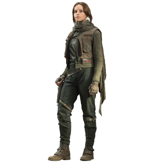 Star Wars Rogue One Jyn Erso Rebel Women Jacket Costume