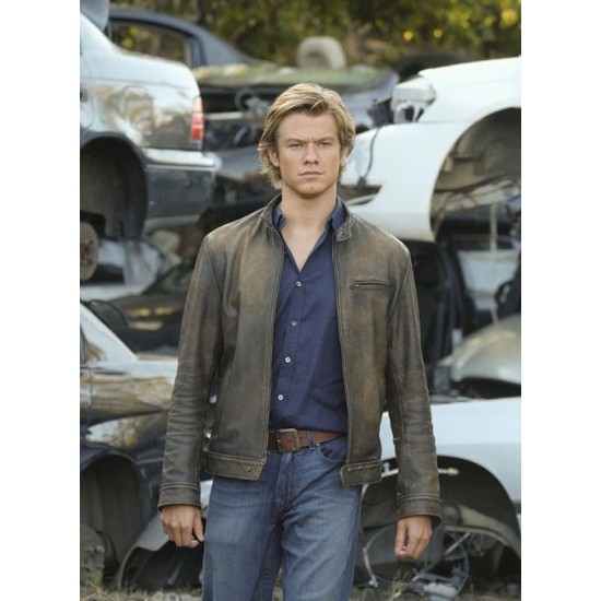 LUCAS TILL MACGYVER LEATHER JACKET