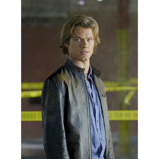 LUCAS TILL MACGYVER LEATHER JACKET