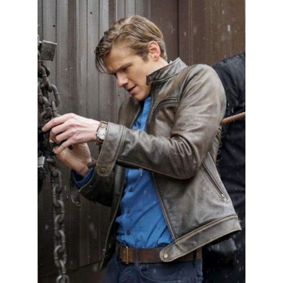 LUCAS TILL MACGYVER LEATHER JACKET