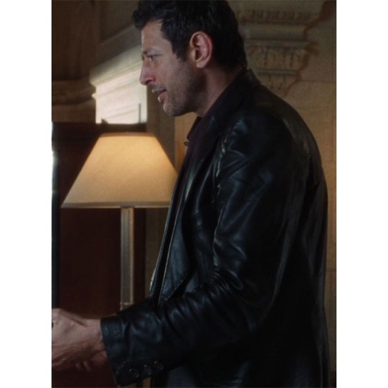 JEFF GOLDBLUM LOST WORLD JURASSIC PARK LEATHER BLAZER