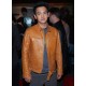 JOHN CHO BROWN LEATHER JACKET
