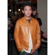 JOHN CHO BROWN LEATHER JACKET
