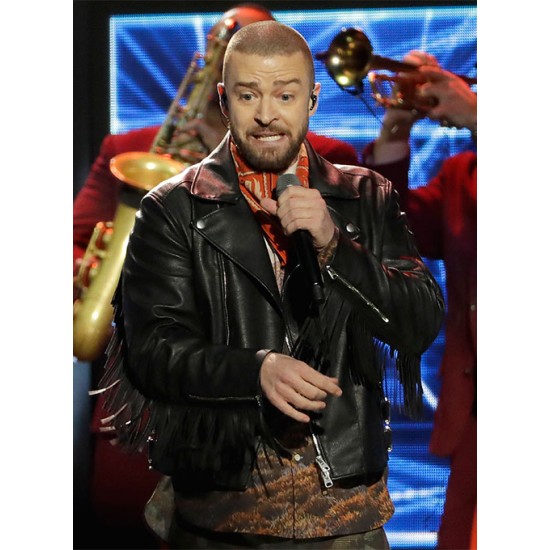 JUSTIN TIMBERLAKE SUPER LEATHER JACKET