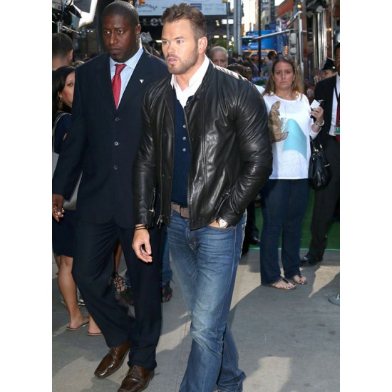 KELLAN LUTZ LEATHER JACKET