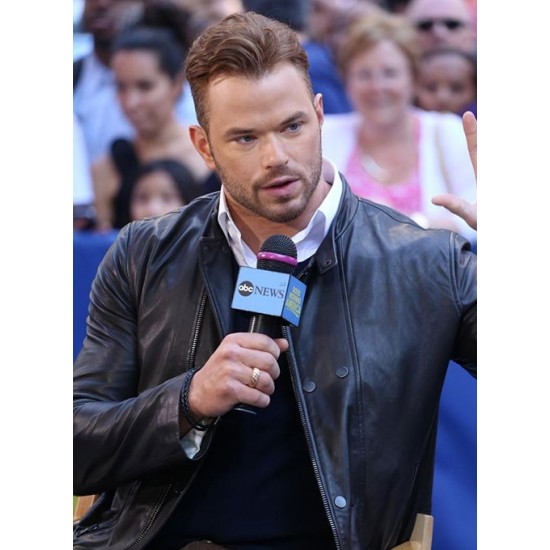 KELLAN LUTZ LEATHER JACKET