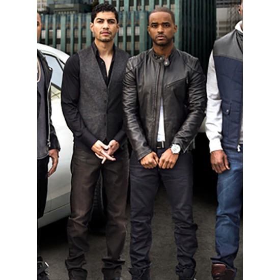 LARENZ TATE DEUCES LEATHER JACKET