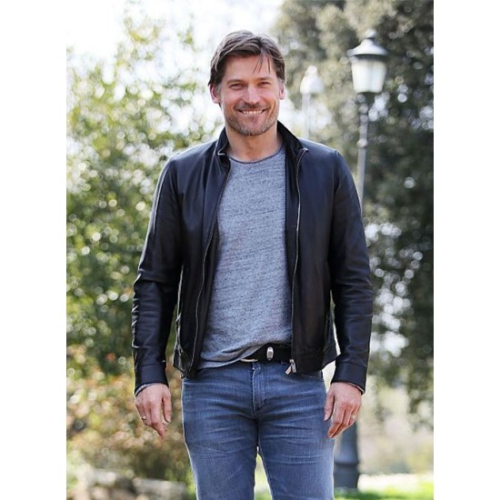 NIKOLAJ COSTER WALDAU LEATHER JACKET