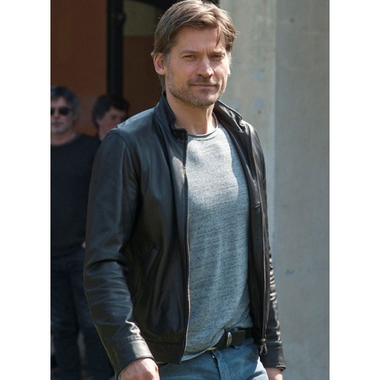 NIKOLAJ COSTER WALDAU LEATHER JACKET