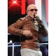 PITBULL BROWN LEATHER JACKET