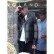 ROBERT DOWNEY JR. BLACK LEATHER JACKET
