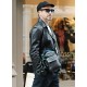 ROBERT DOWNEY JR. BLACK LEATHER JACKET