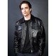 ROBERT PATTINSON 2020 PARIS FASHION SHOW LEATHER JACKET
