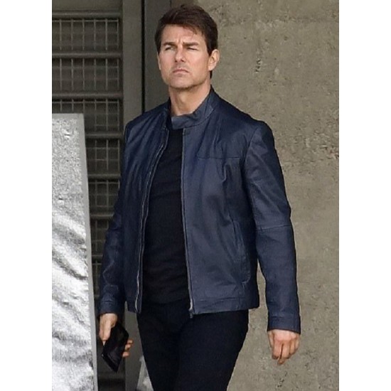 TOM CRUISE MISSION IMPOSSIBLE FALLOUT LEATHER JACKET