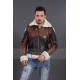B3 Bomber Men's Dark Brown Real Leather Jacket B3 Bomber Men's Dark Brown Real Leather Jacket