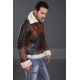B3 Bomber Men's Dark Brown Real Leather Jacket B3 Bomber Men's Dark Brown Real Leather Jacket