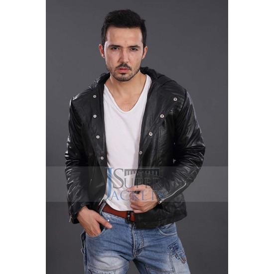 The Mortal Instruments City Of Bones  Jamie Campbell Bower Leather Jacket